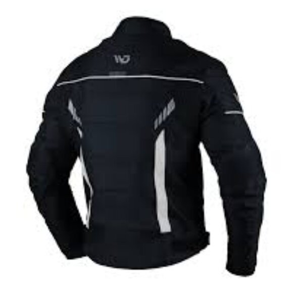 WD Men’s Vegas 2.0 Motorcycle Riding Jacket – CE Protected-S - Picture 2 of 3